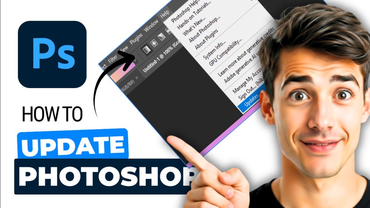 Как обновить Photoshop до последней версии (самый простой способ) (руководство 2026 года)