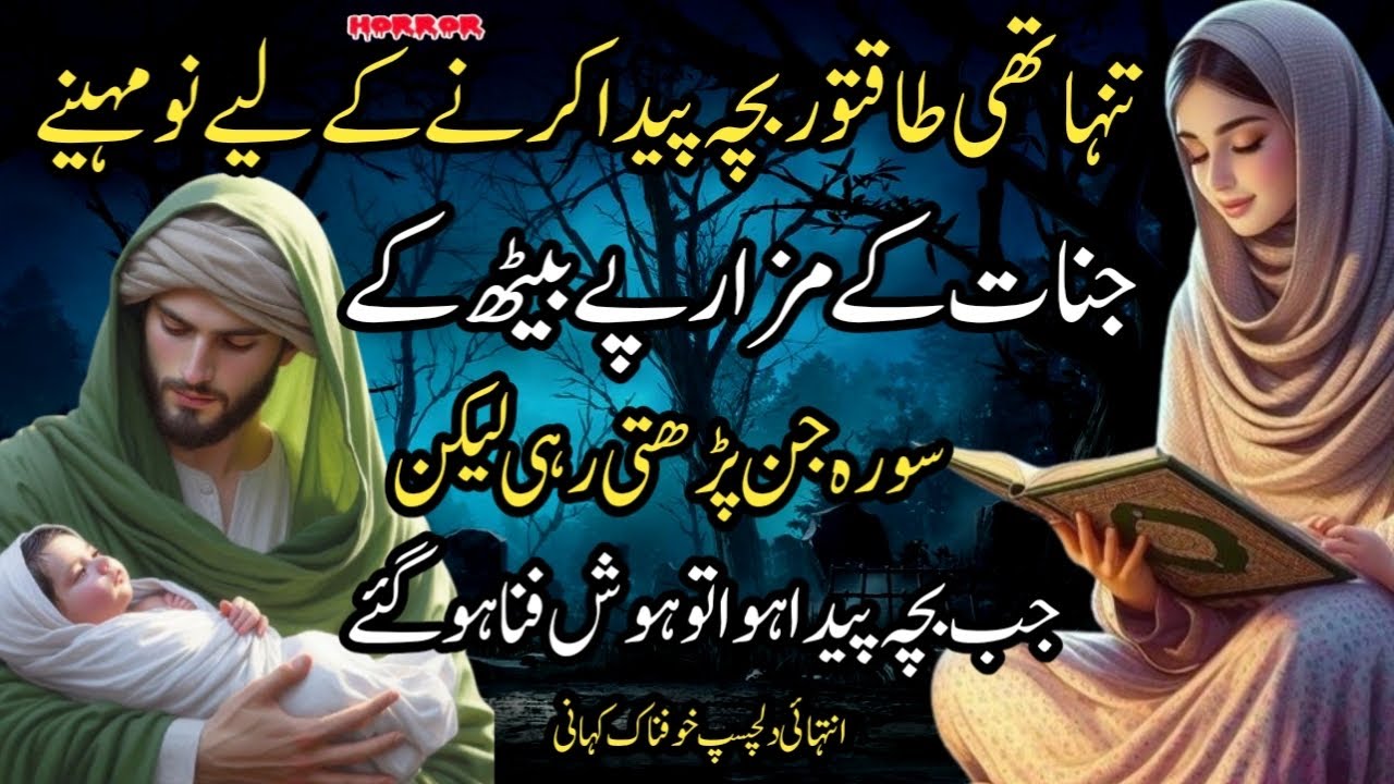 Tnha Thi Takatwar Bacha Paida Krnay K Liay 9 Mahinay Jinnat K Mazar Pe Beth K Surah Jin Parhti Rahi