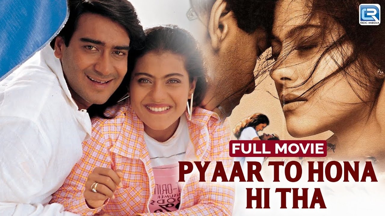 Pyaar To Hona Hi Tha" New Released Bollywood Romantic Love Story Movie | Ajay Devgn, Kajol, Om Puri