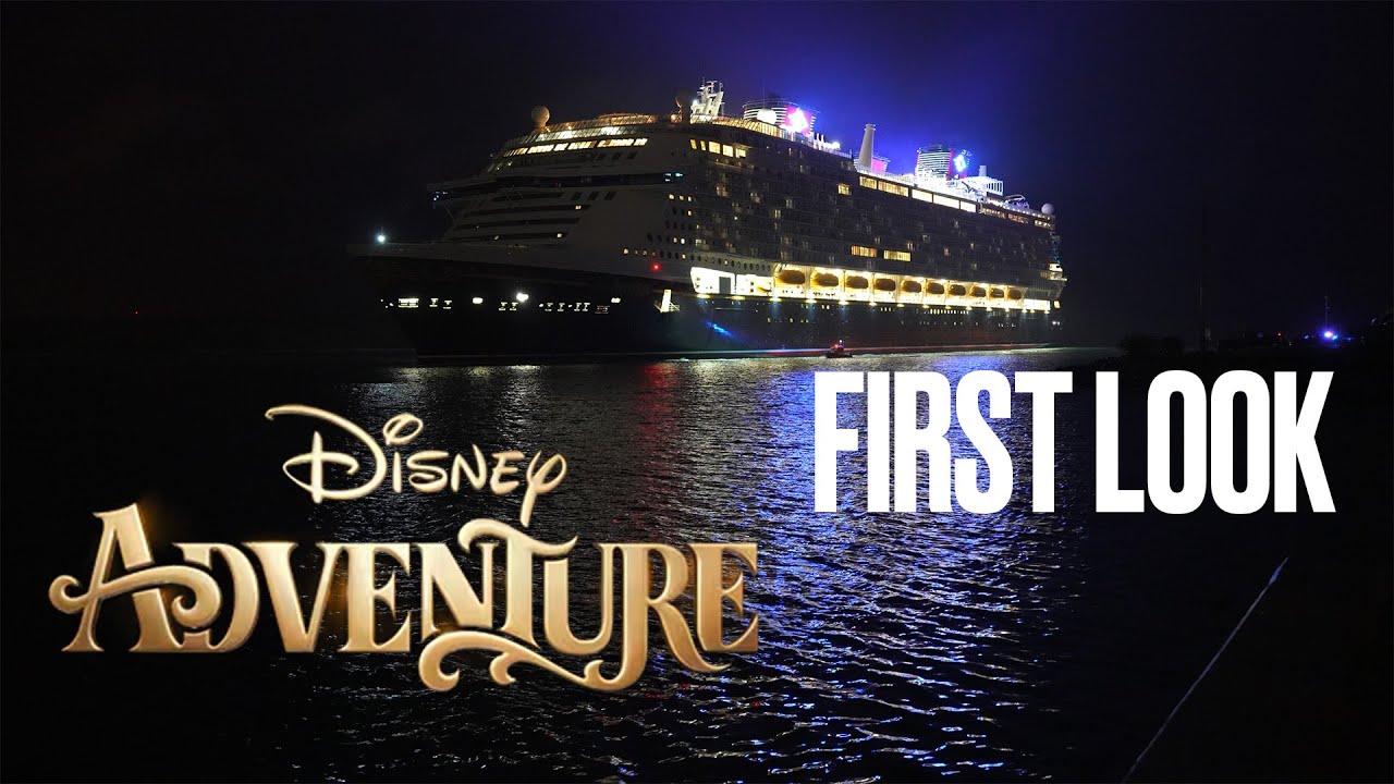 Disney Adventure’s First U.S. Arrival! | Port Canaveral Morning