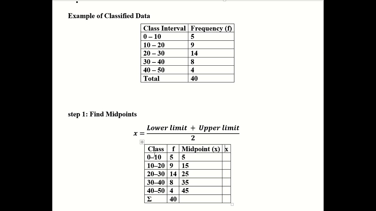 احصاء محاضرة 3