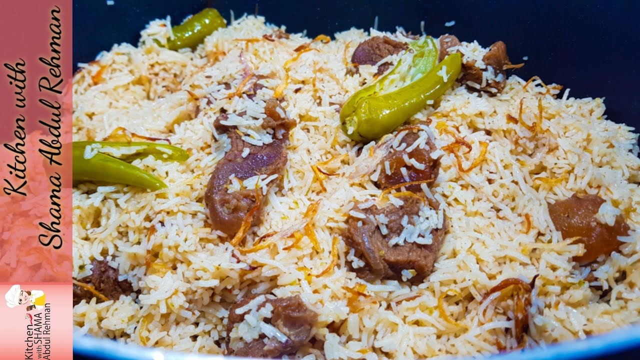 Degi Yakhni pulao recipe | Beaf yakhni pulao | Bakra eid special recipes | Kitchen with Shama