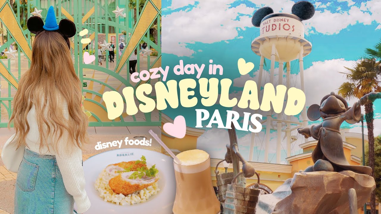 OUR FIRST DAY IN DISNEYLAND PARIS STUDIOS 🎀 It was £13 for a coffee?! 🙈