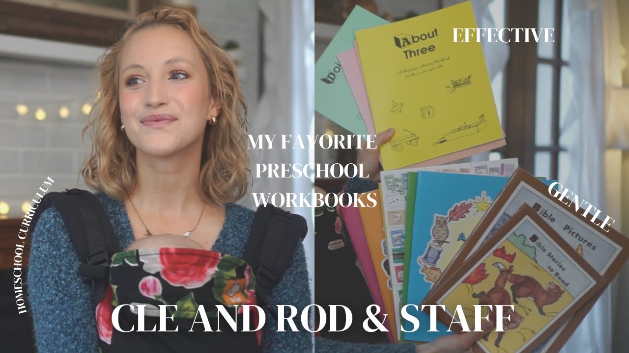 CLE and Rod & Staff Homeschool Preschool Curriculum || Favorites