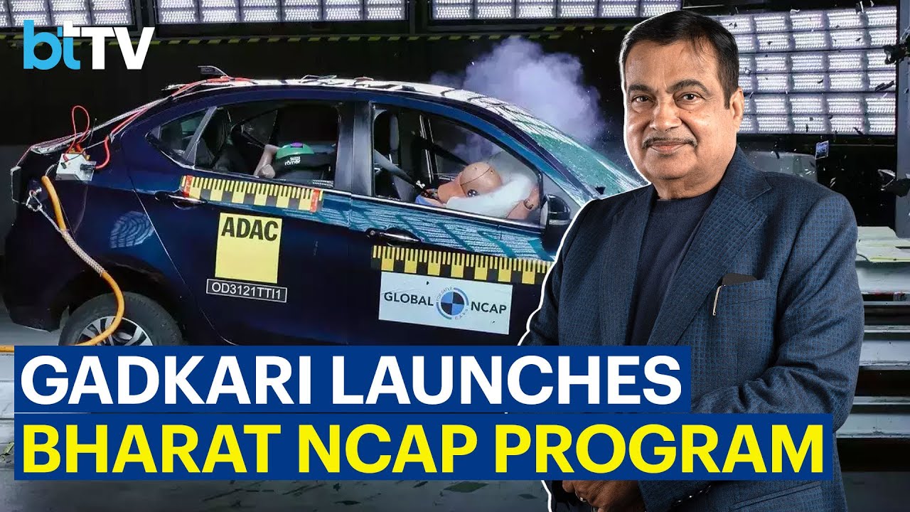 Nitin Gadkari Launches The New Car Assessment Program (Bharat NCAP)