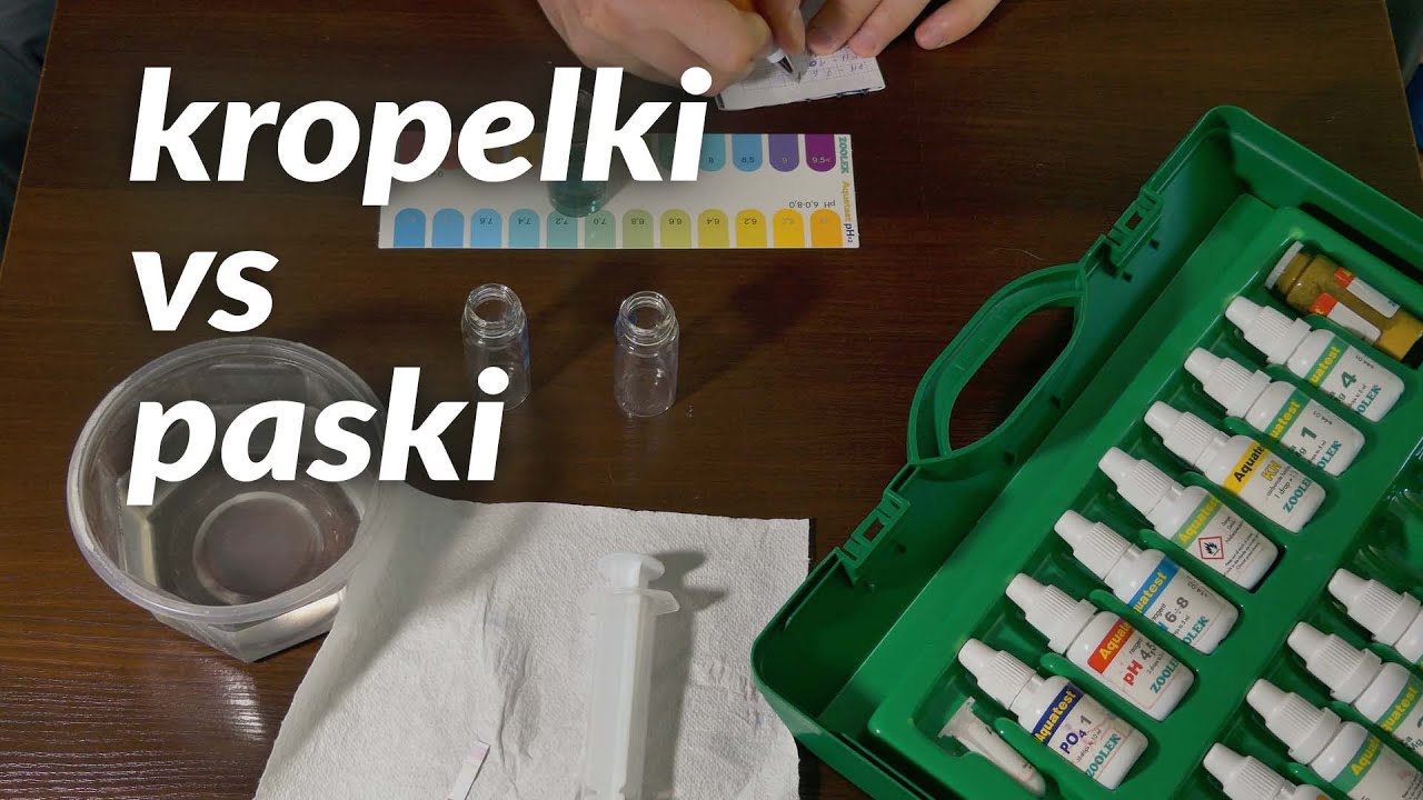 Testy kropelkowe VS paskowe