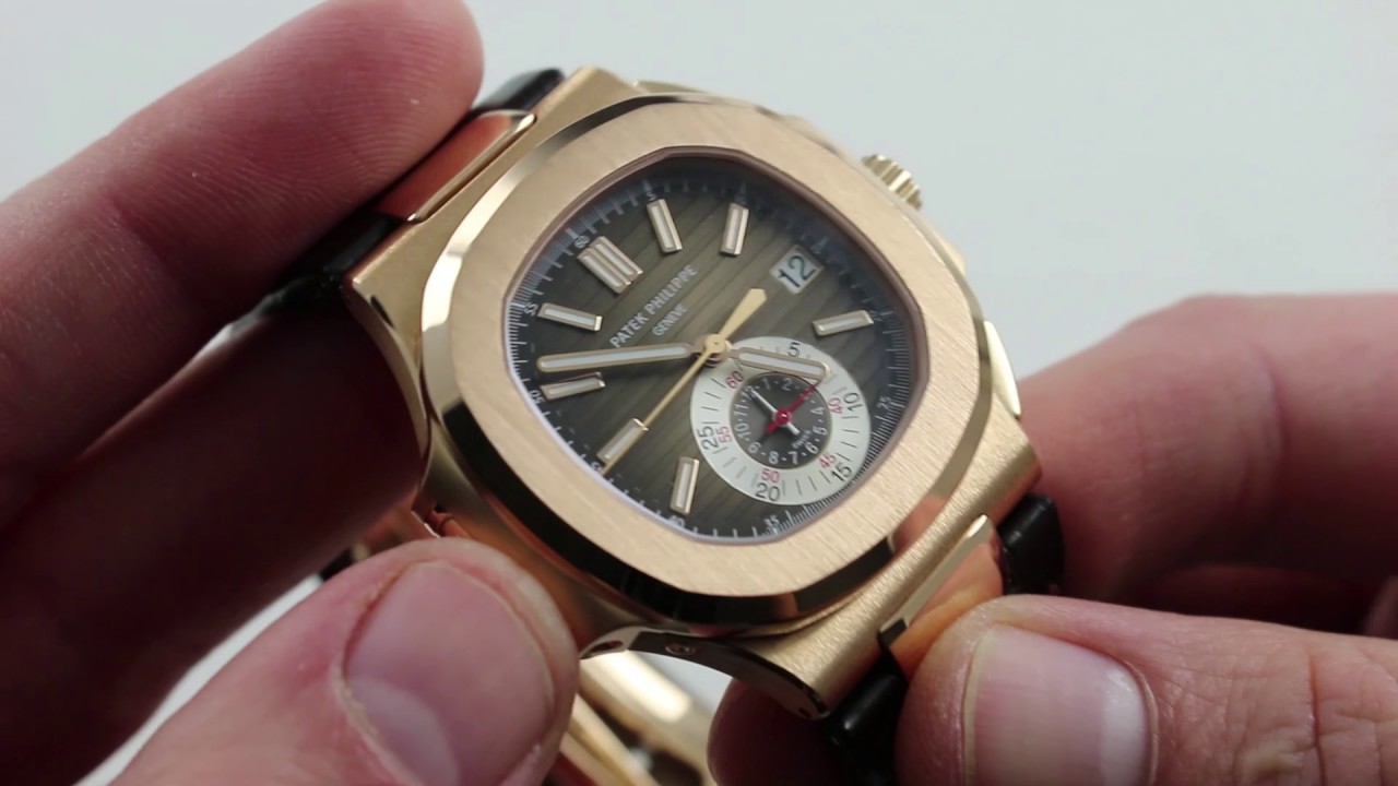 Обзор подержанных часов Patek Philippe Nautilus Chronograph 5980R-001 класса люкс
