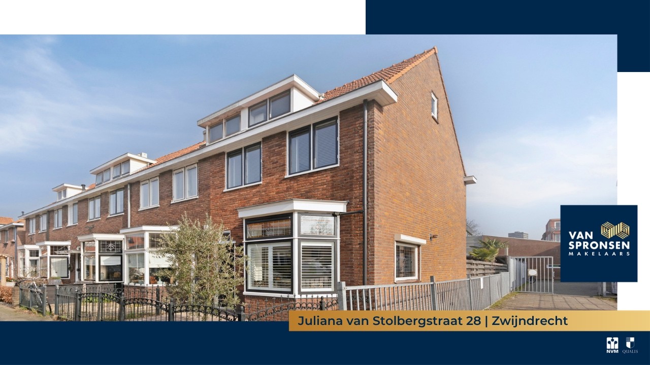 Juliana van Stolbergstraat 28 te Zwijndrecht