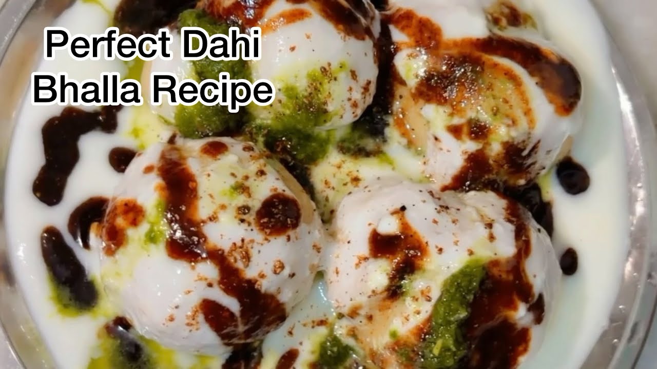 Market Style Dahi Bhalle Recipe | Soft & Spongy Dahi Bhalla | Perfect Street Food at home 