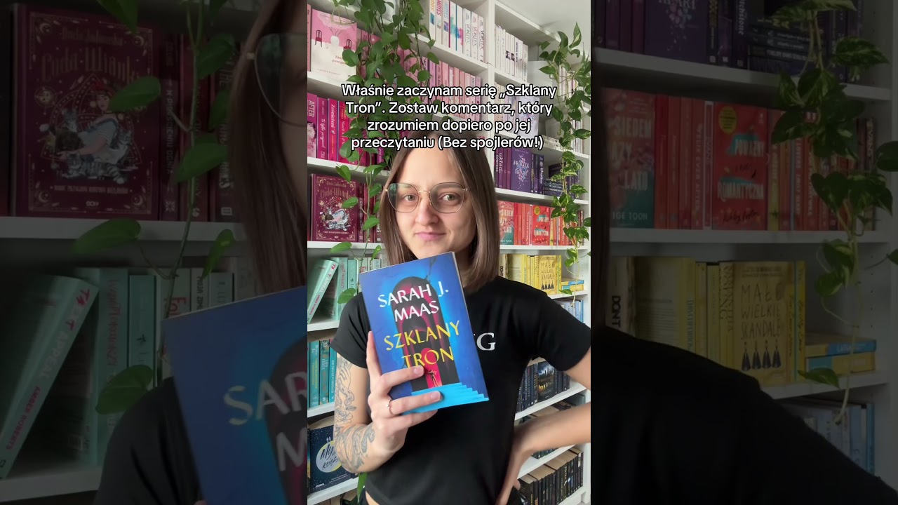 Sekcja komentarzy jest Wasza ❤️ #szklanytron #booktok #bookbites #booktube #books #książkara