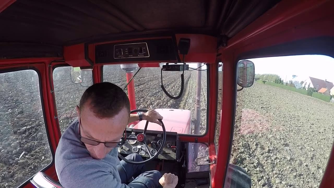 Massey-Ferguson 1250 go -pro ploegen