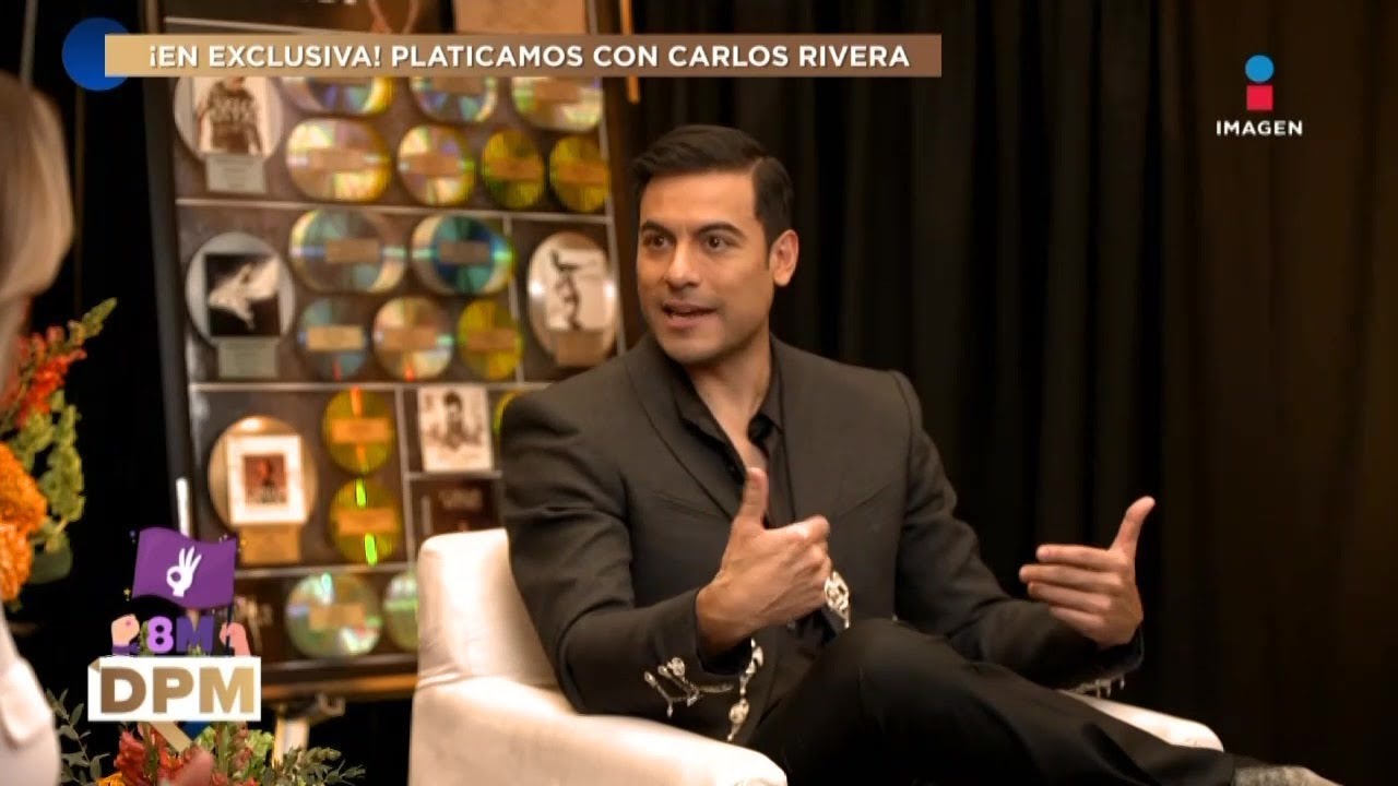 EXCLUSIVA Carlos Rivera confiesa por qué mantiene en PRIVADO su familia junto a Cynthia Rodríguez