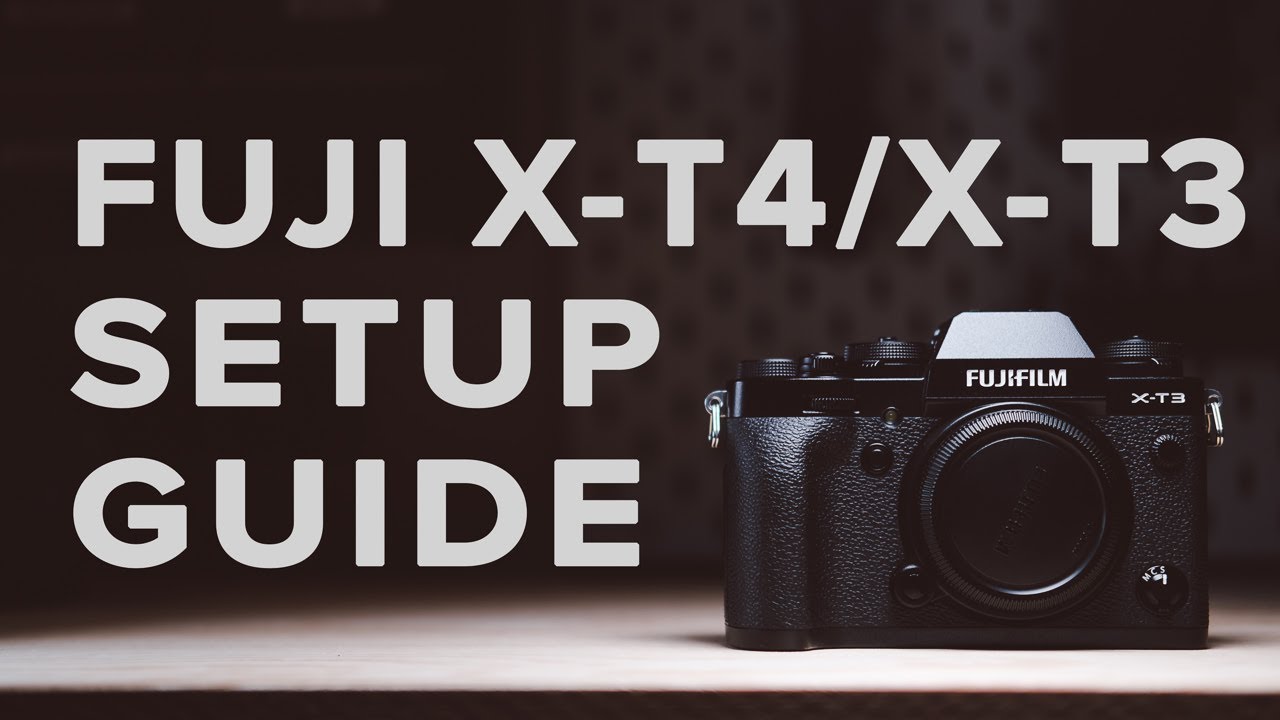ЛУЧШИЕ НАСТРОЙКИ для Fujifilm X-T3 / X-T4 | Полная настройка