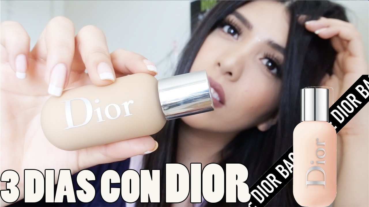 ✅PROBANDO 3 DIAS la BASE de DIOR BACKSTAGE