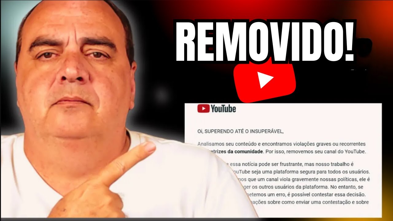 Porque o Youtube deu Strike nos meus canais Dark?