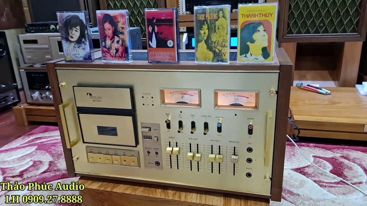 REVIEW NAKAMICHI 1000 MKII GOLD LIMITED ĐẸP NHƯ MỚI  ĐẲNG CẤP LÀ ĐÂY (0909.27.8888)
