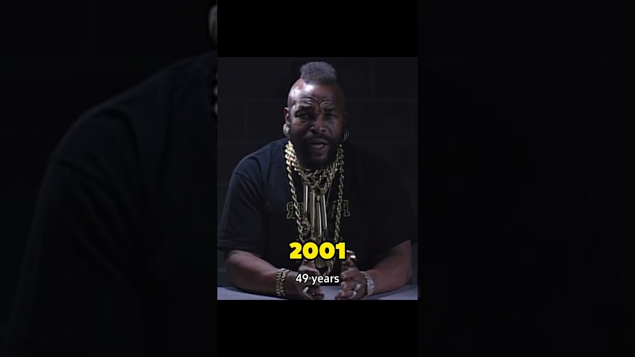 Evolution of Mr. T #mrt #evolution #throughtheyears #shorts #evolutionchallenge