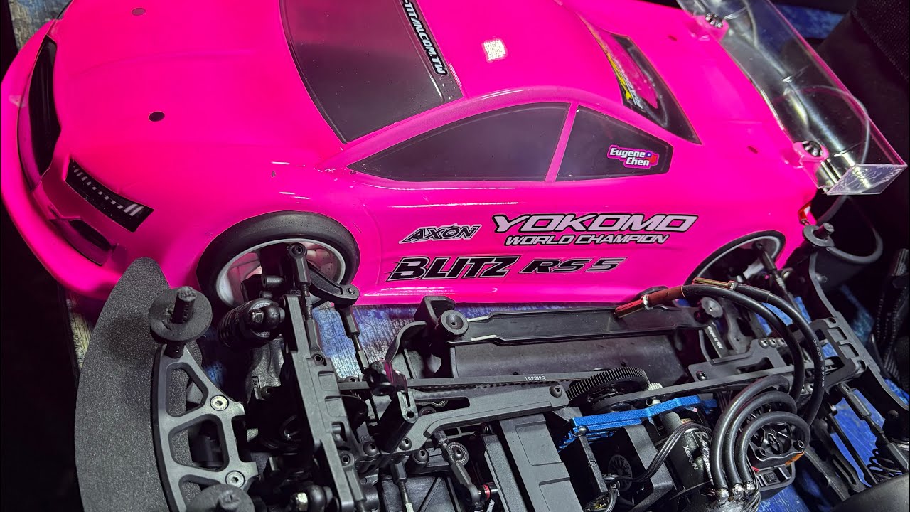 YOKOMO RS2.0 13.5T open + BLITZ RS5 Touring Car Bodyshell