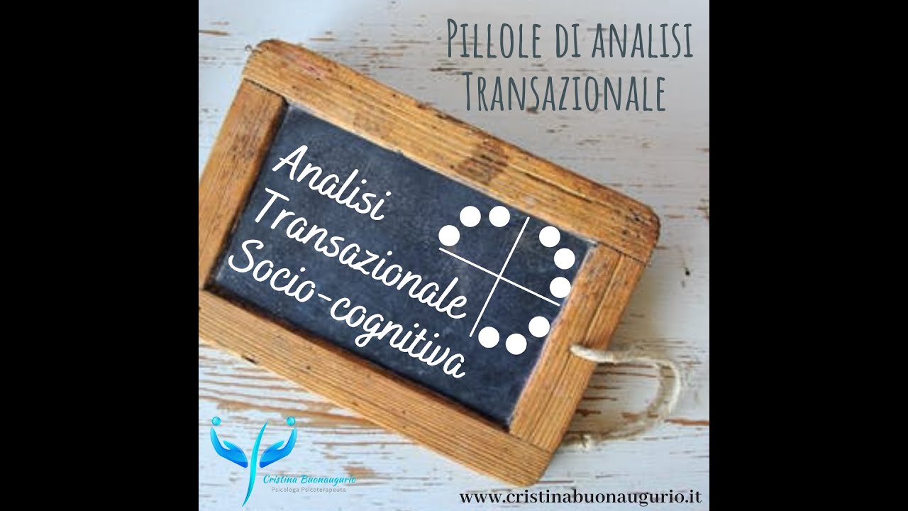 Videopillole di Analisi Transazionale: l'Analisi Transazionale Socio-Cognitiva