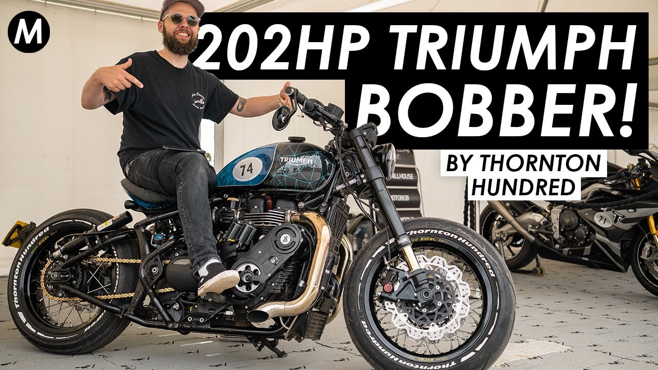 Thornton Hundred's 202HP World's Fastest Triumph Bobber: Walkaround & Startup!