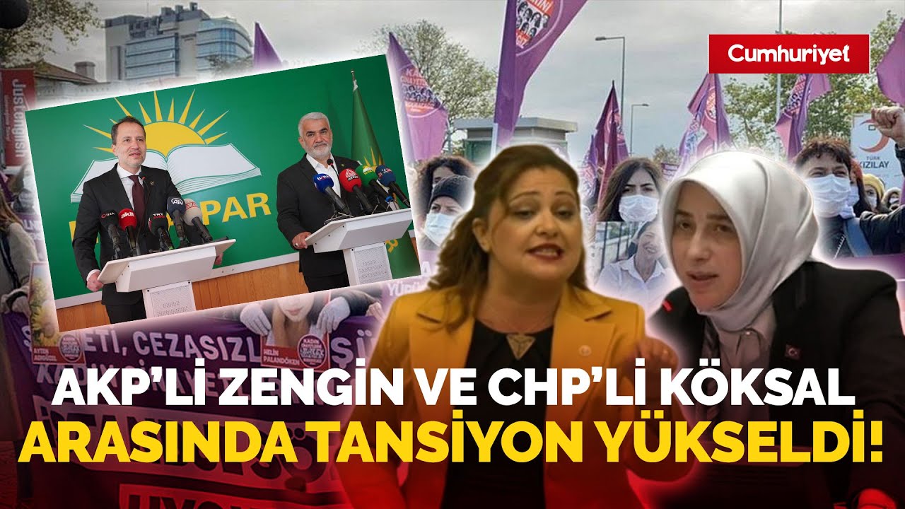 AKP’li Özlem Zengin ve CHP’li Burcu Köksal arasında sert tartışma! Meclis’te gergin anlar