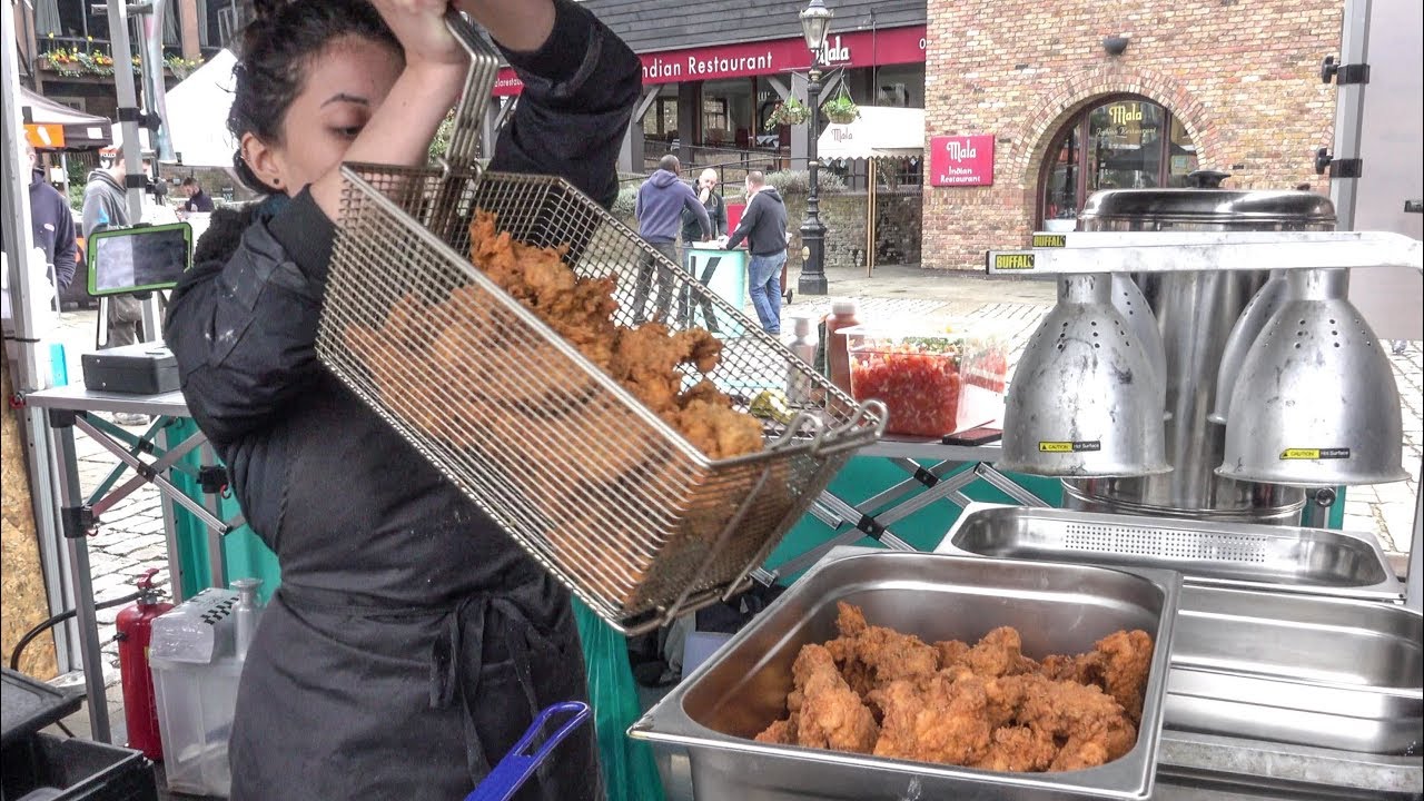 Fried Chicken Mexican Style. London Street Food