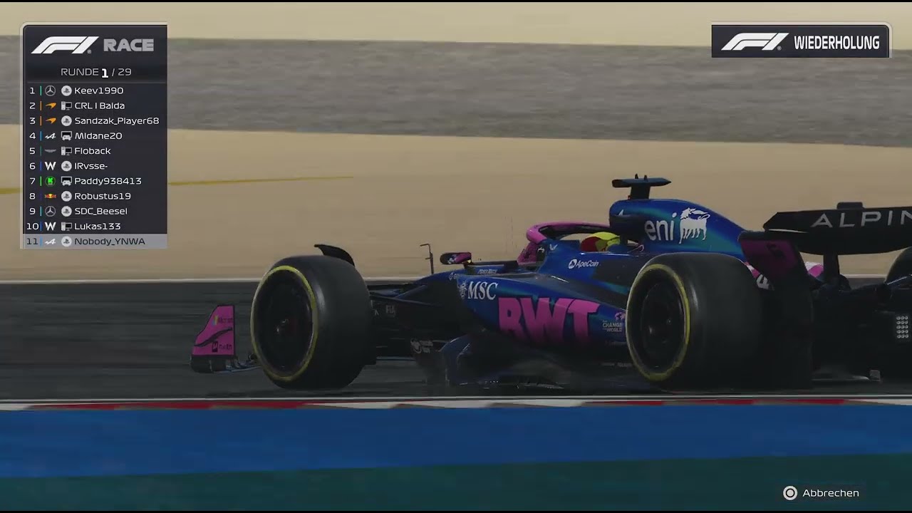 SDC F1 / Nicht viel los im Rennen / GP von Bahrain / Rennhighlights