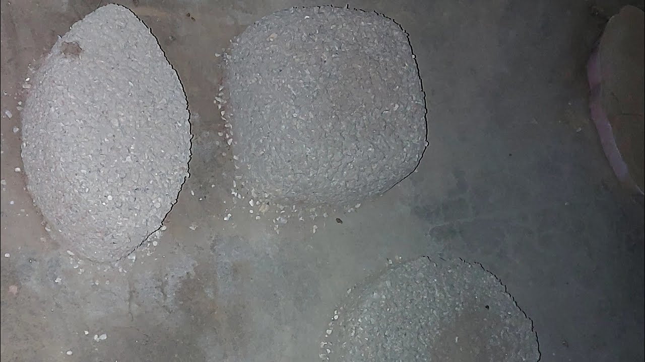 ASMR : Sand Cement Crumbling