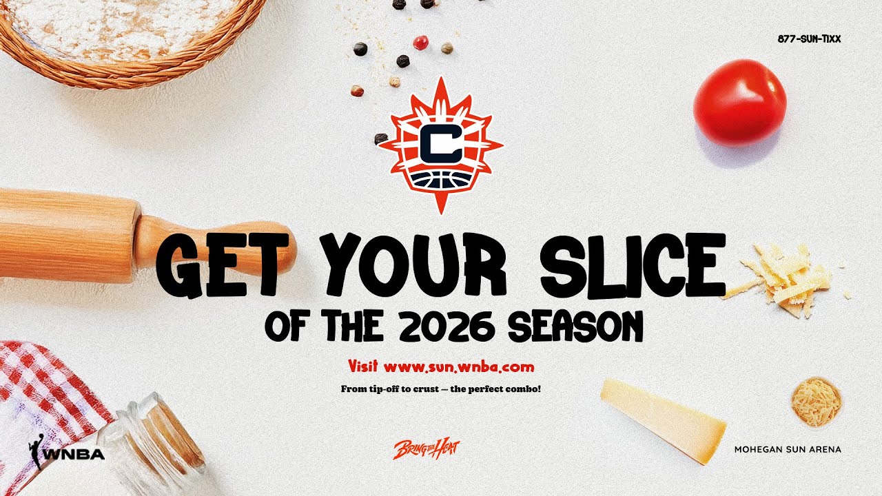 Connecticut Sun 2026 Schedule Release | Get Your Slice Of The Season 🍕