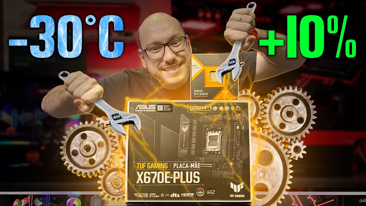 Performance grátis em AMD Ryzen! Usando o PBO 2 em uma ASUS TUF Gaming