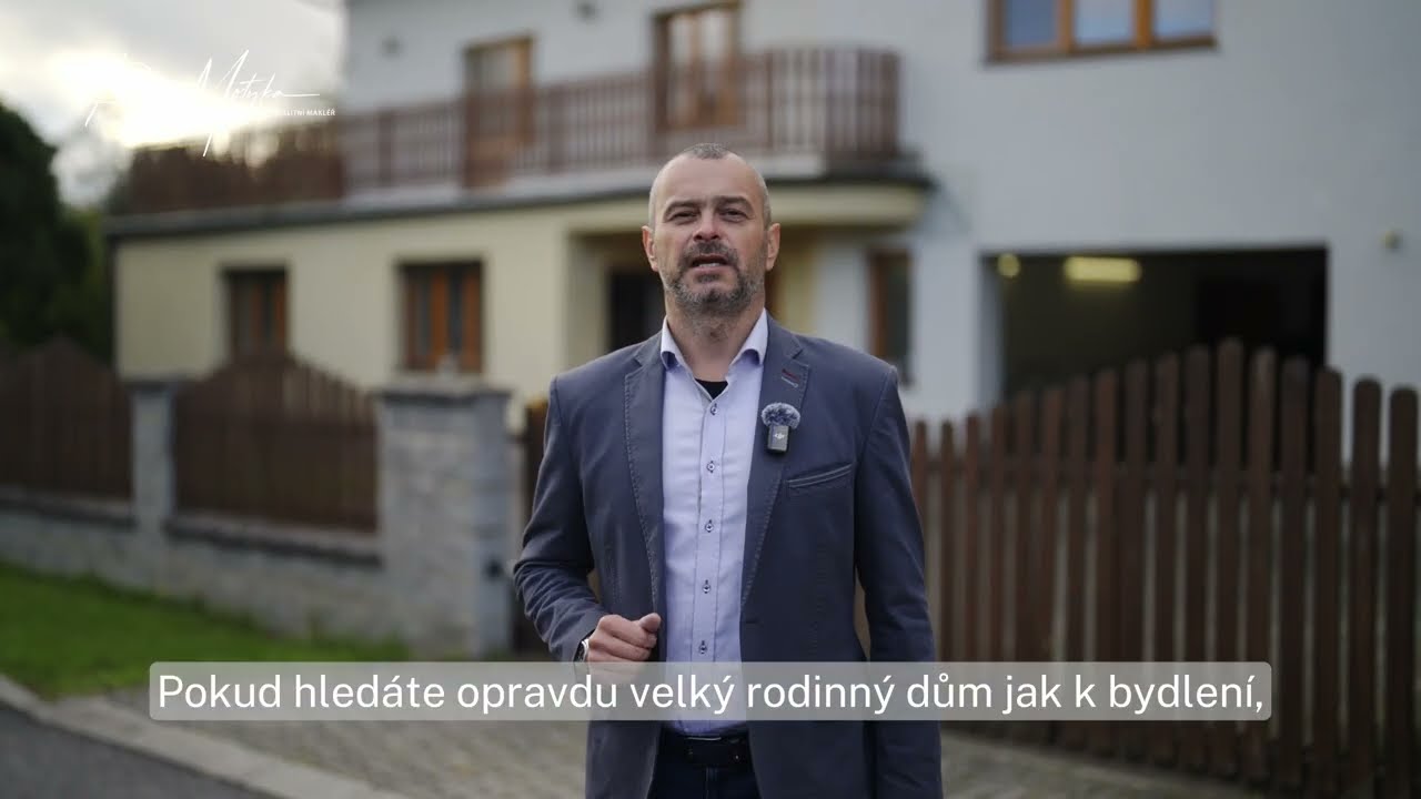 Prodej domu 🏡 Lukoveček (u Zlína) - Videoprohlídka