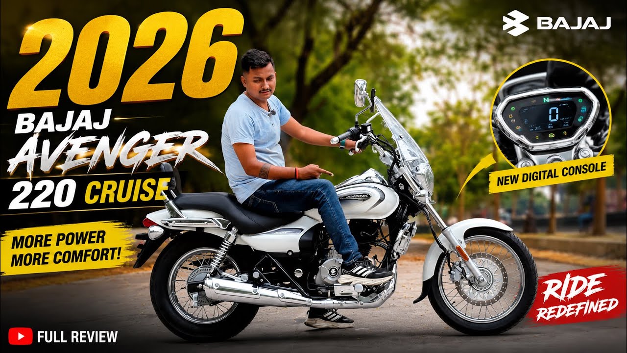 2026 Bajaj Avenger 220 Cruise | Full Review 🔥 Cruiser King Returns? The UP46 Rider
