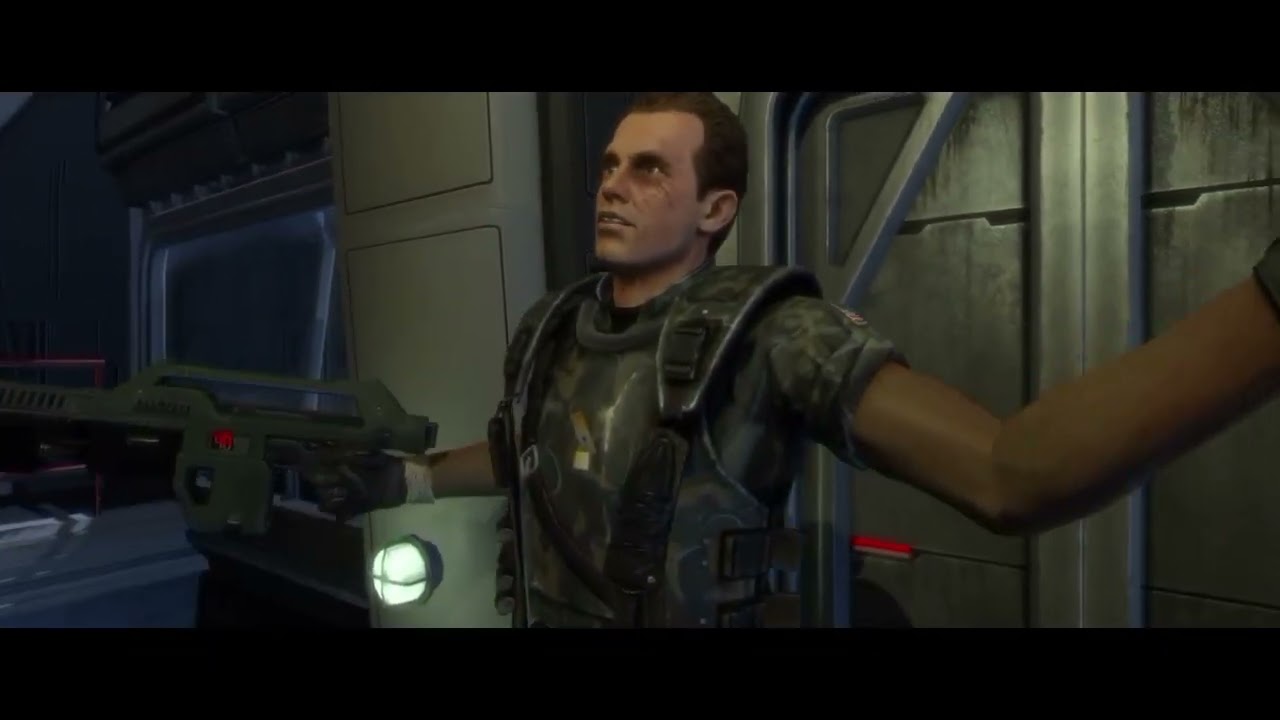 Sending one crazy message out (aliens colonial marines, hour long special)
