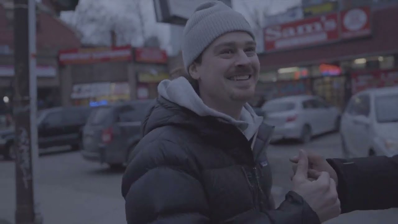 Feeding People Harvey's Burgers on the most Dangerous Street in Toronto
