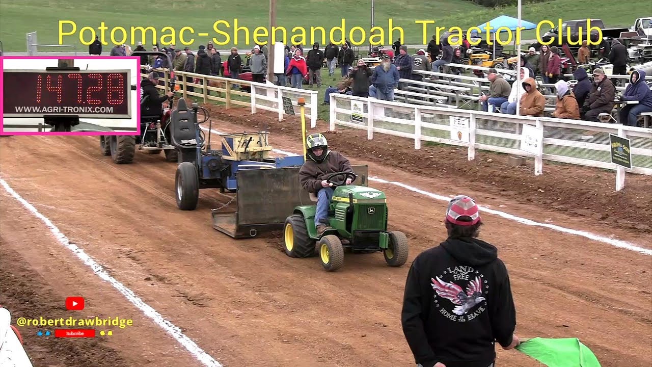 Potomac Shenandoah Tractor Club Garden Tractor Pull 4 12 25