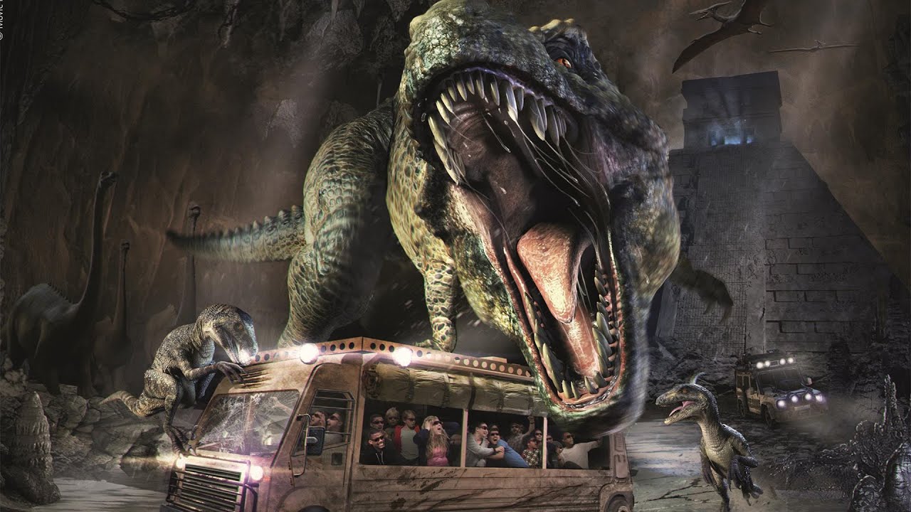 THE LOST TEMPLE - Presse-Präsentation und Rundgang - On-Ride - Movie Park Germany