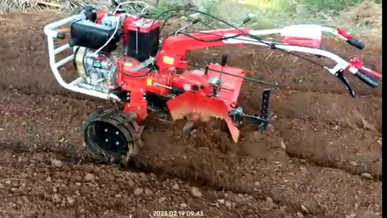 9Hp back rotary diesel power weeder