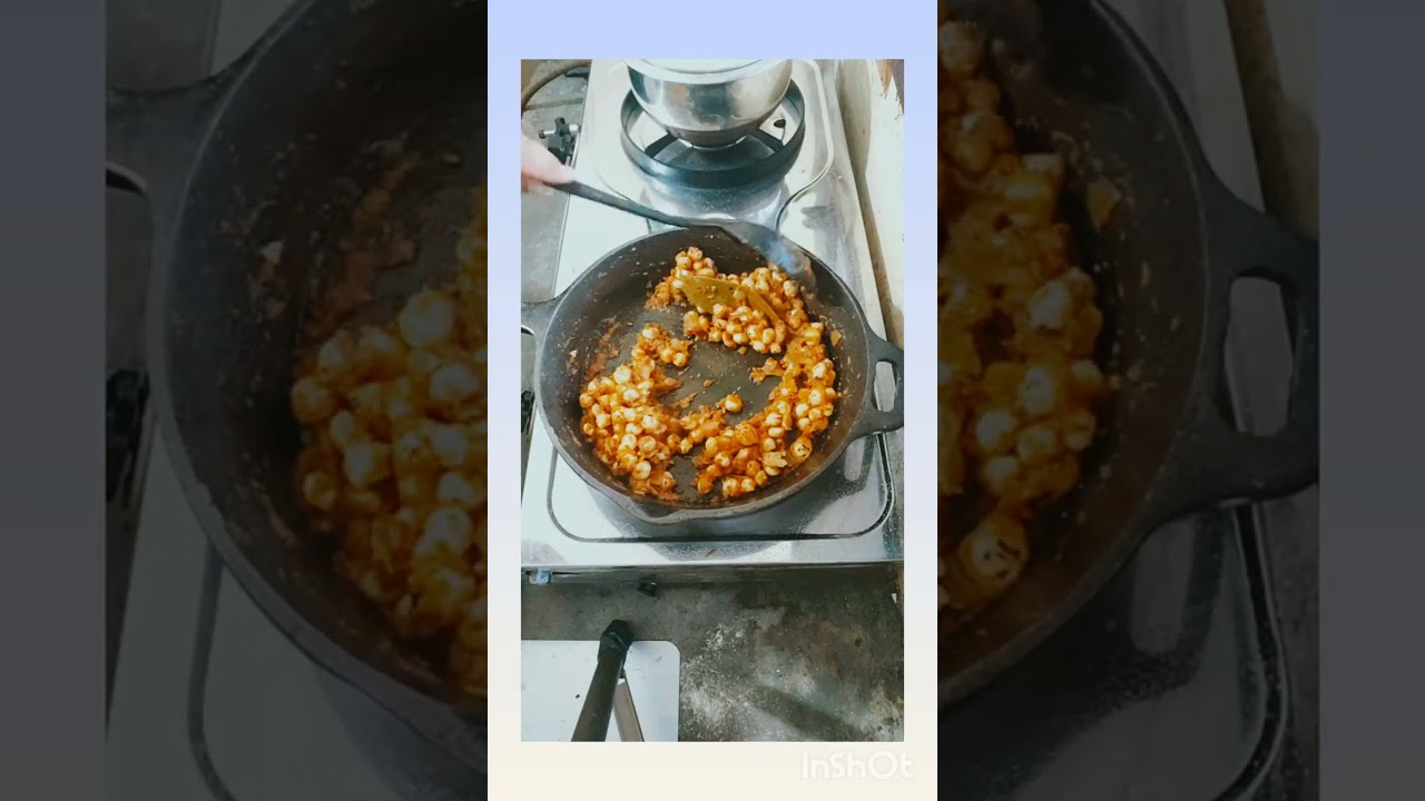 Aaj maine makhana ki sabji banai hai 