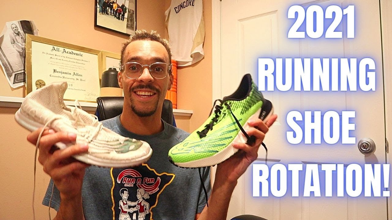 BEN'S RUNNING SHOE ROTATION!! ADVICE FOR RUNNING SHOES! SUMMER 2021!!