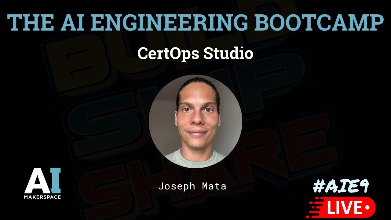 CertOps Studio от Джозефа Маты - Демонстрационный день AIE9