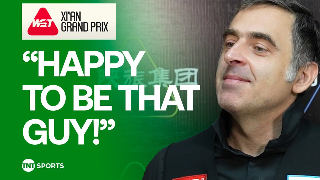 Ronnie O'Sullivan on being snooker's Lionel Messi, Roger Federer and Tiger Woods 🐐