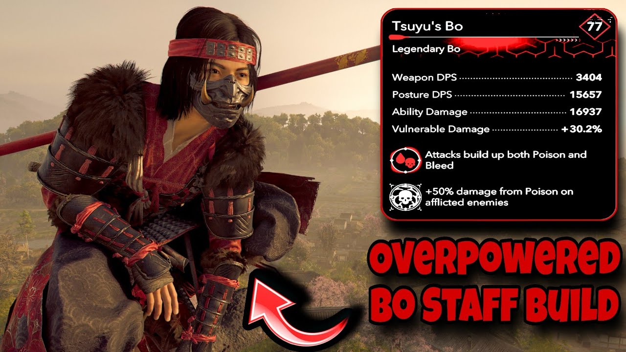 NEW OVERPOWERED BO STAFF BUILD IN.. Assassin's Creed Shadows 
