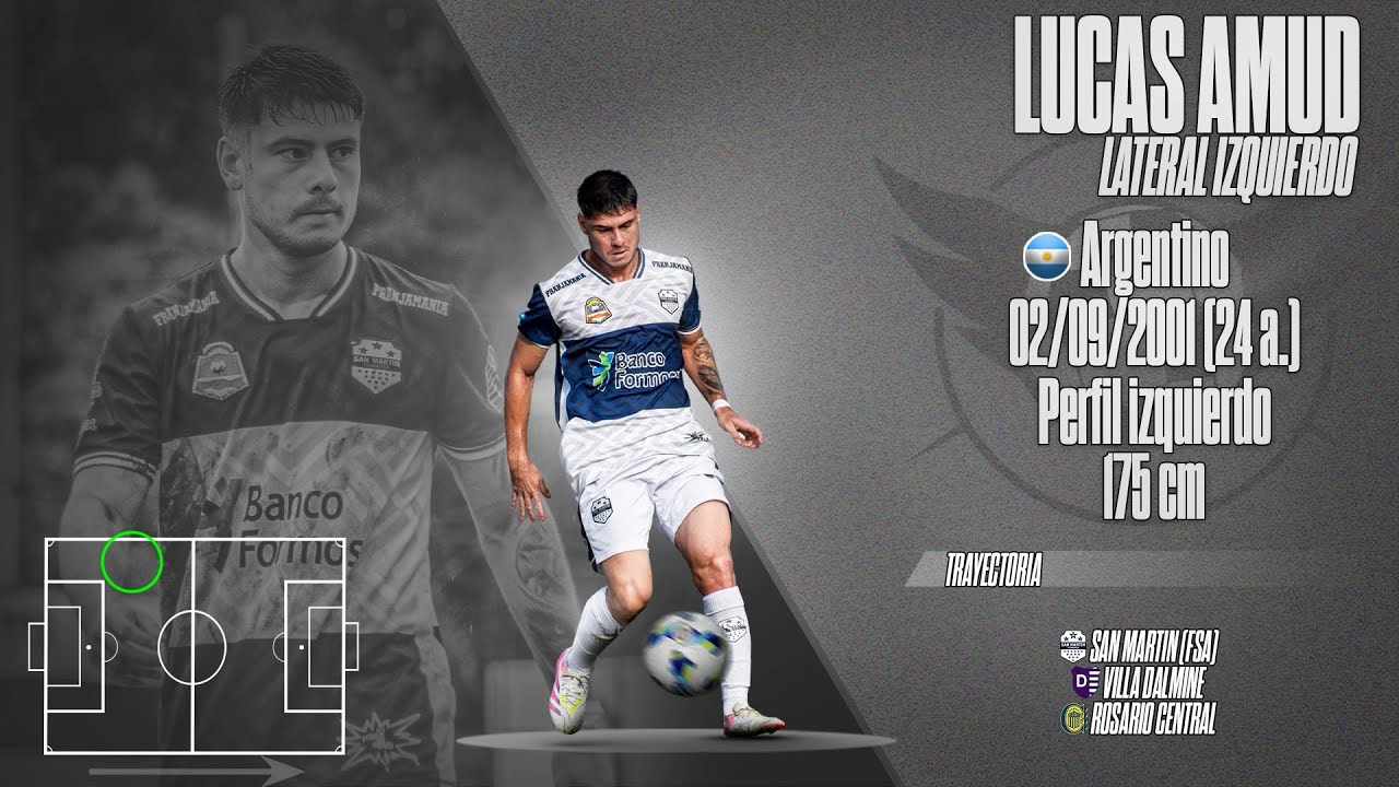 Lucas Amud - Lateral Izquierdo (San Martin FSA) 2025