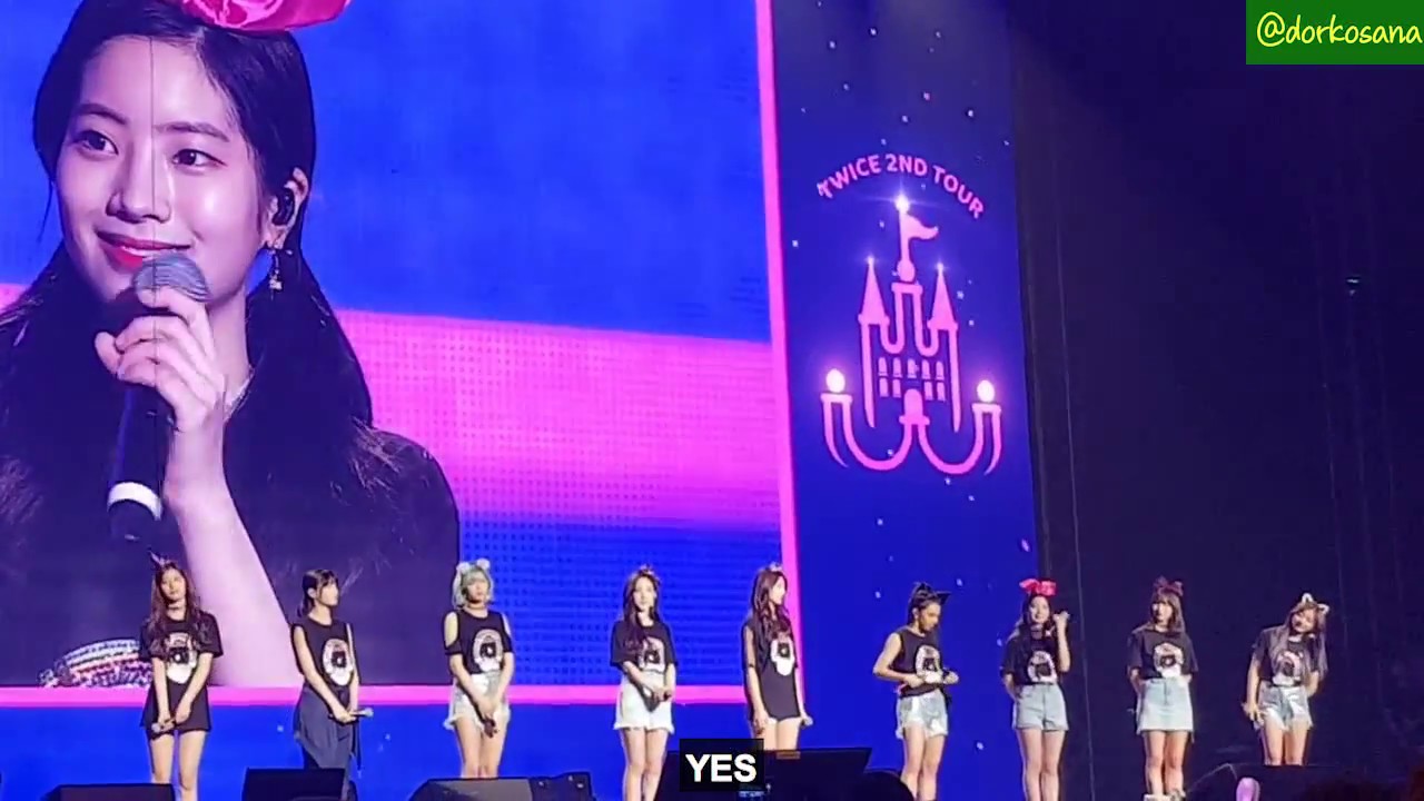[ENG SUB] (180518) TWICELAND Ending Speech 트와이스랜드 소감