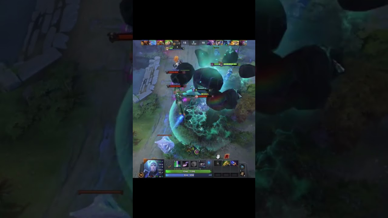 why people build magic item for Luna? it can instant kill #dota2 #dota2gameplay #dota2highlights