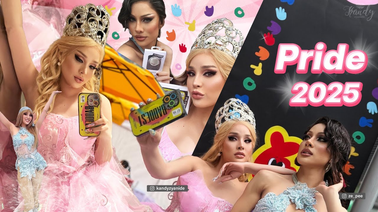 PRIDE 2025 l เบื้องหลังโชว์ หนูไม่ได้ตั้งใจดำ+ชอบไหม+อีแก้วปิ้งไก่ l แคนดี้ สุกุล l Kandy Zyanide