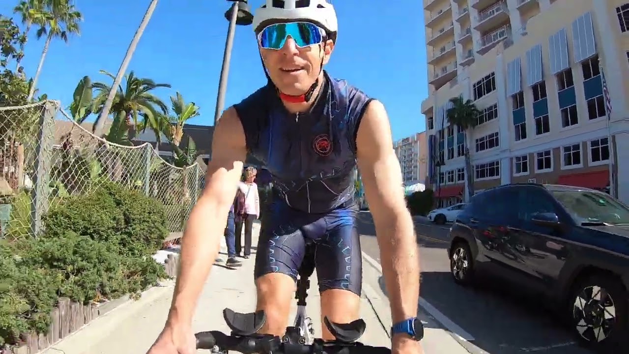 Biking at Clearwater Beach and Trails at Sand Key Park
