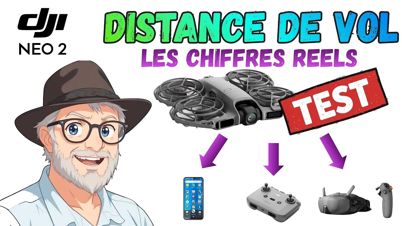 Jusqu’où voler avec le DJI Neo 2 ? Mon verdict honnête ! 🛸
