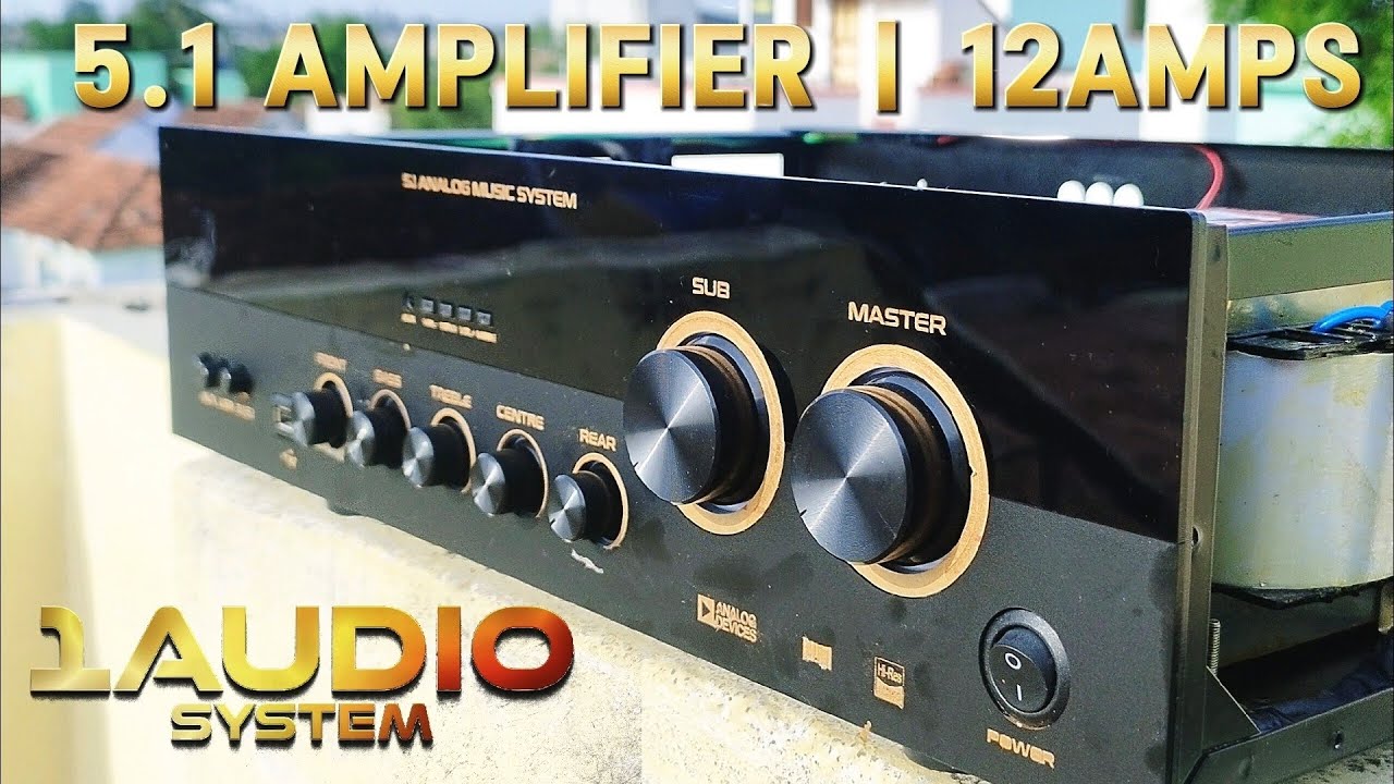 சிறப்பான செய்கை ✴️ 1Audio 5.1 Prologic Audio Amplifier - System || @1AudioSystem_official