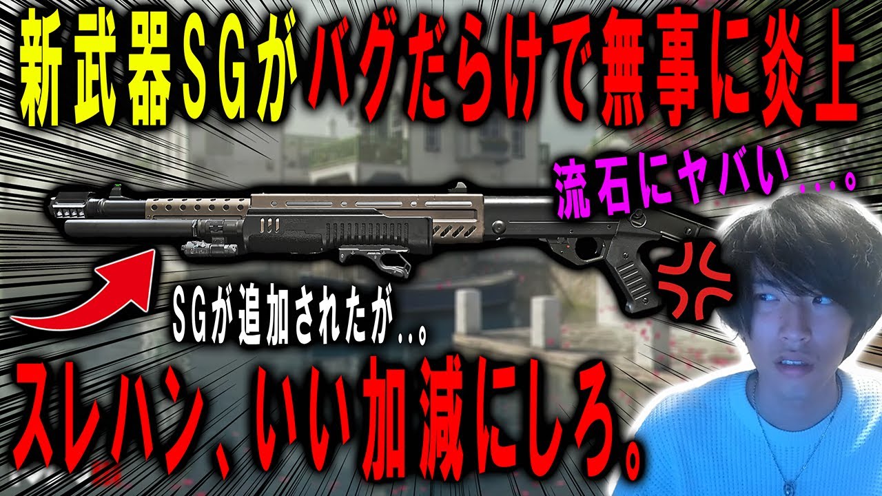 【悲報】スレハン、お前いい加減にしろよ。新武器SGが追加されるもバグだらけで終了...。【CoD:MW3】